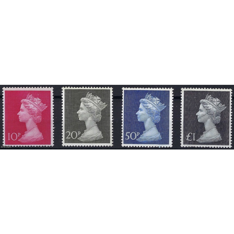 QE2 High Values SG829-831b (MNH)
