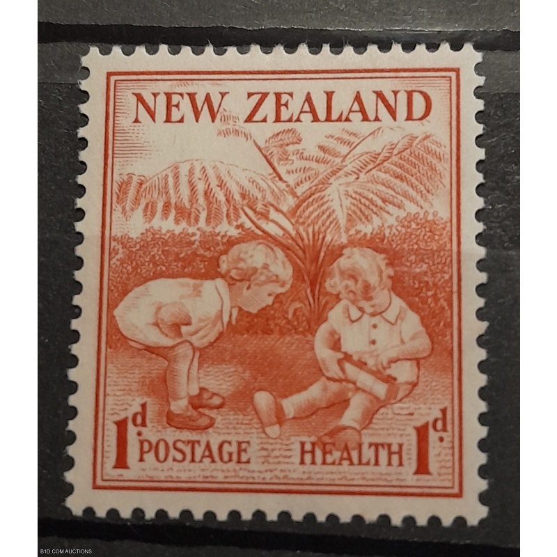 1938 SG610 New Zealand Used Stamp Health Issue Mint Not Hinged
