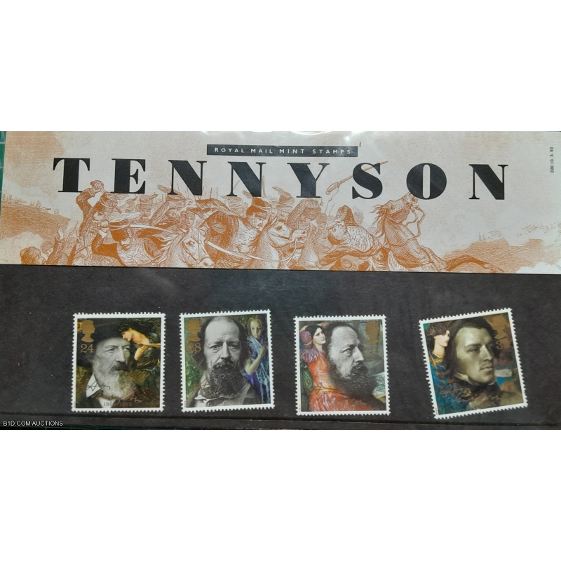 Tennyson 1992 Presentation Pack GB MNH Stamps