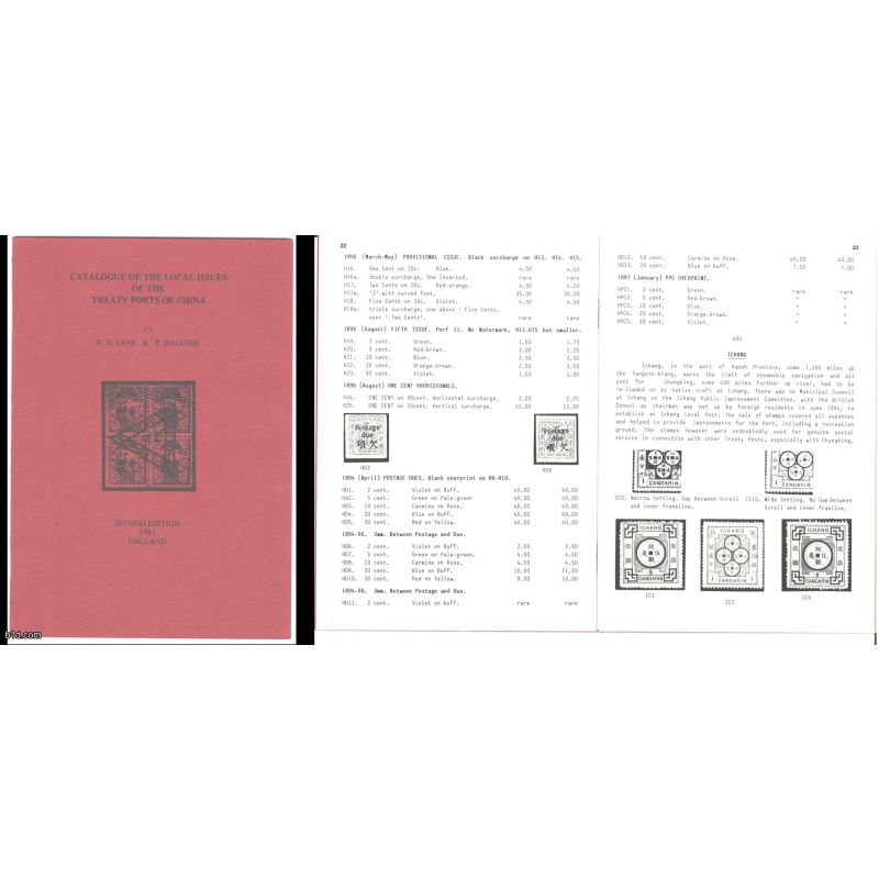 Catalogue of Local Issues of Treaty Ports of China, Lane/Maguire