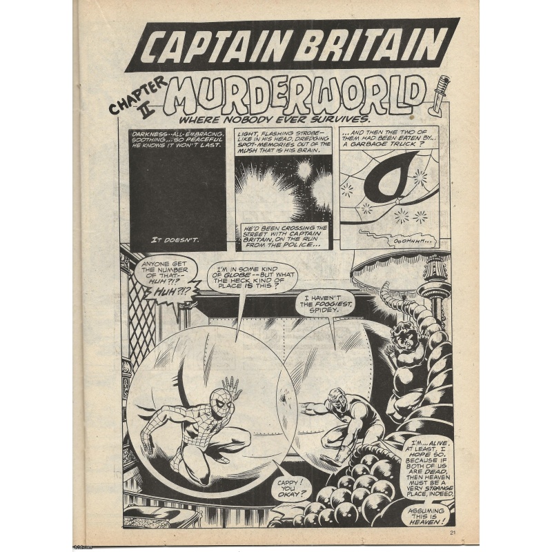 Captain Britain Summer Special  1979