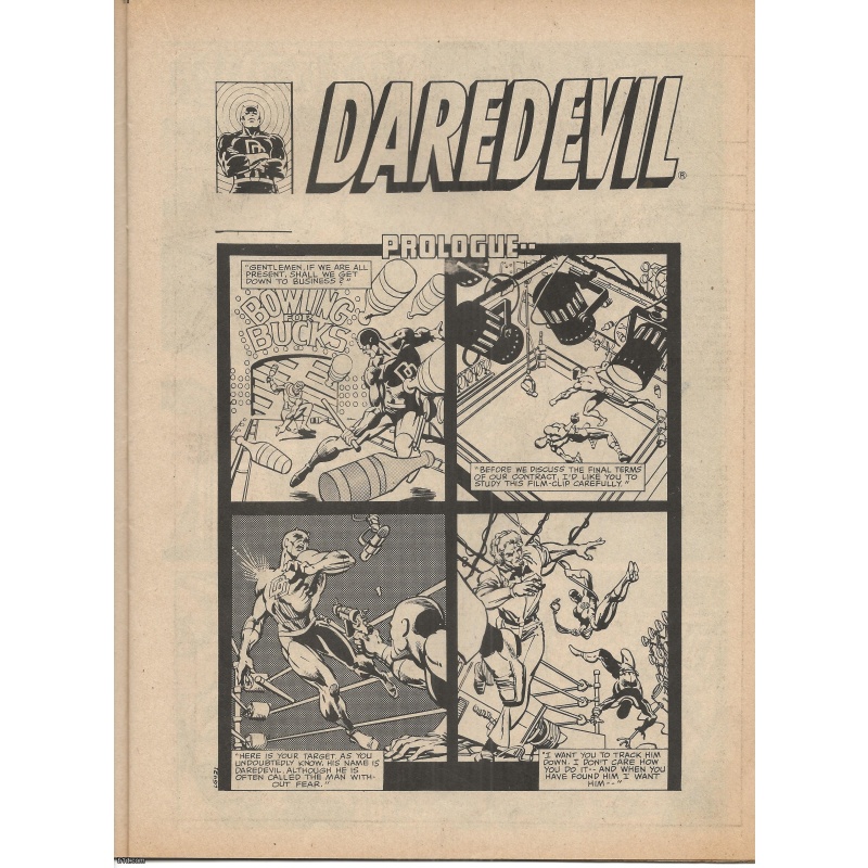The Daredevils 1st Great Issue 1981