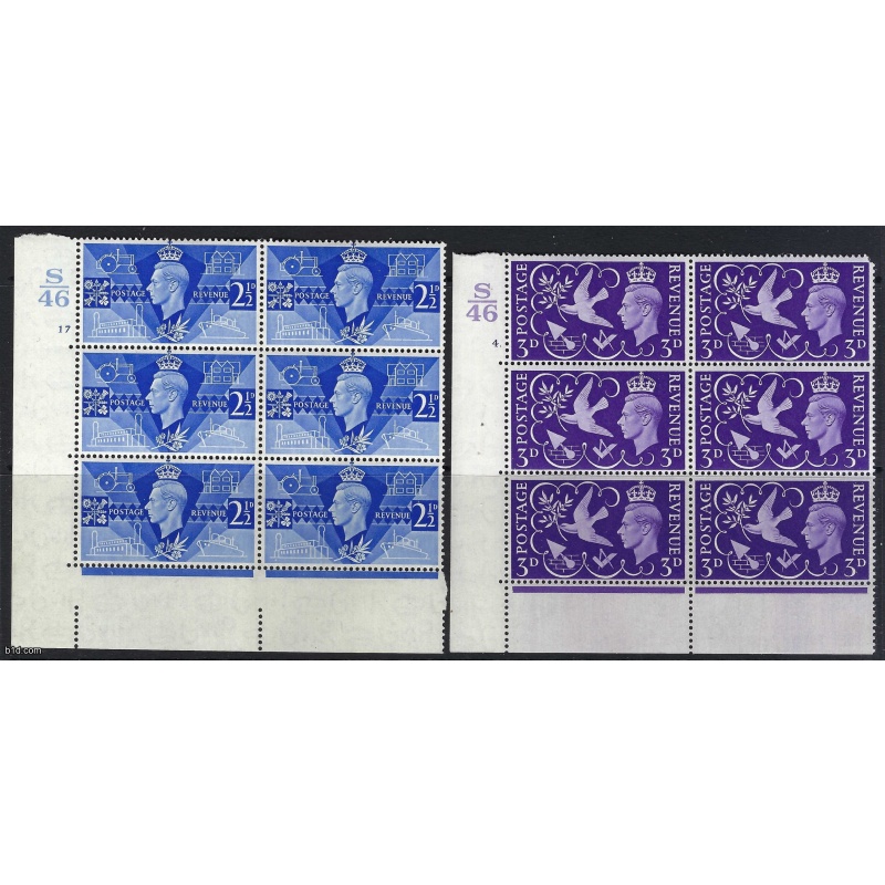KGVII 1946 VICTORY ISSUE (MNH)