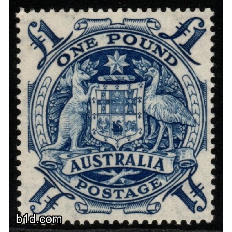 AUSTRALIA SG224c 1949 £1 BLUE MTD MINT
