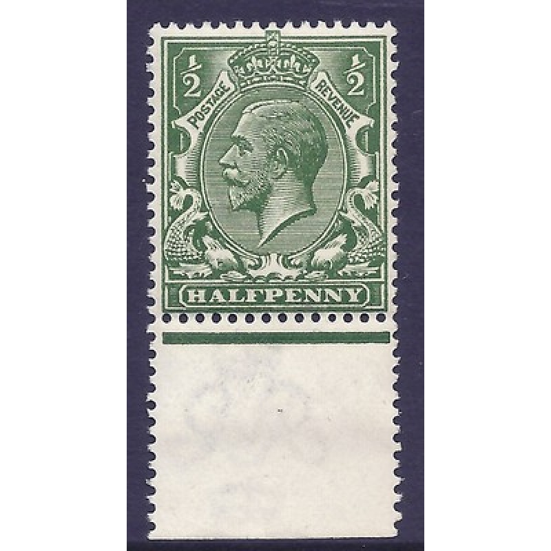 N14(-)var d Deep Bright Yellow-Green Royal Cypher Hendon cert UNMOUNTED MINT