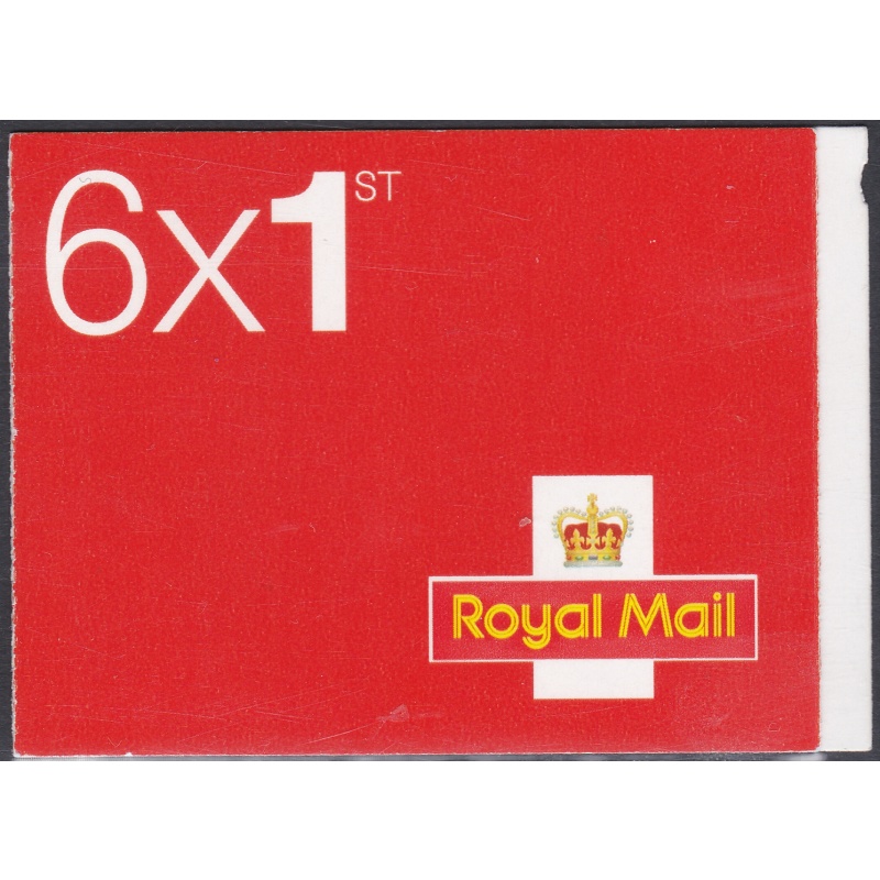 MB12c - MI14L - 2012 6 x 1st class barcode booklet - No Cylinder - U M