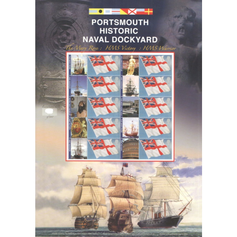 BC-264 2009 portsmouth no. 216 Smiler Sheet  UNMOUNTED MINT