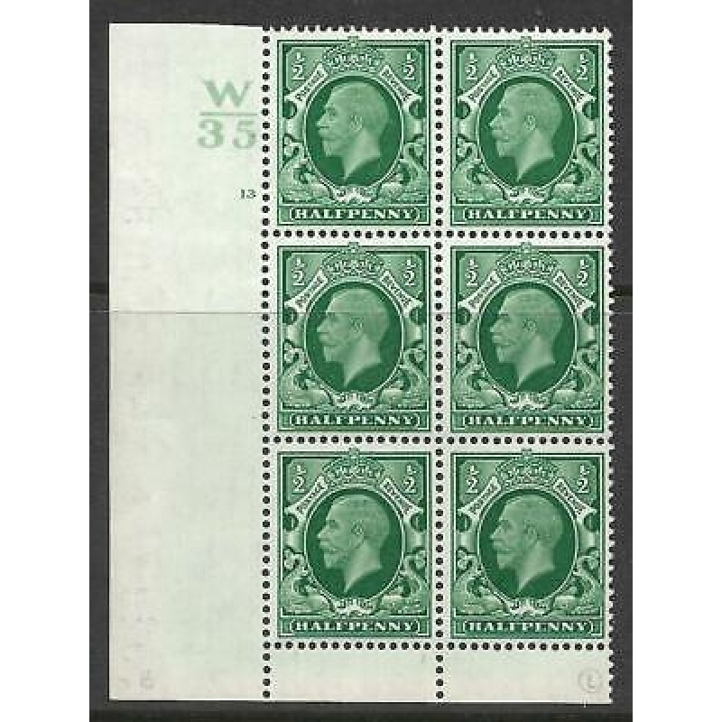 1934 d Photogravure cyl blk W35 13 No Dot UNMOUNTED MINT MNH