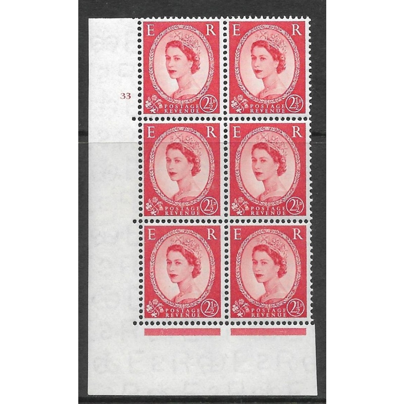 2d Wilding Edward Crown cyl 33 No Dot perf type A(E I) UNMOUNTED MINT