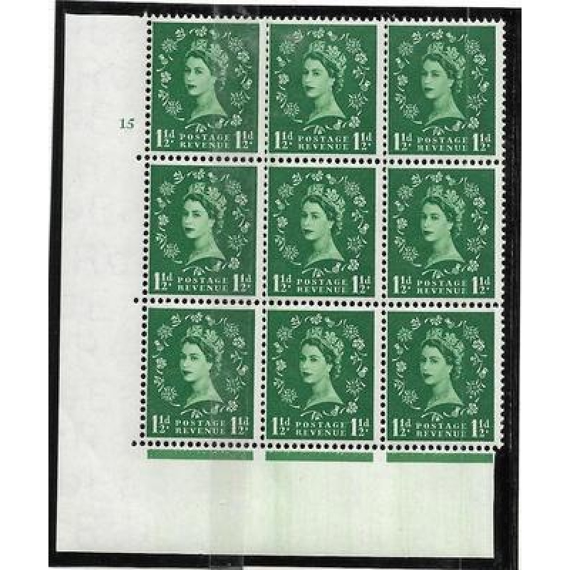 S26j 1d Wilding Edward Wmk Cylinder 15 No Dot UNMOUNTED MINT MNH
