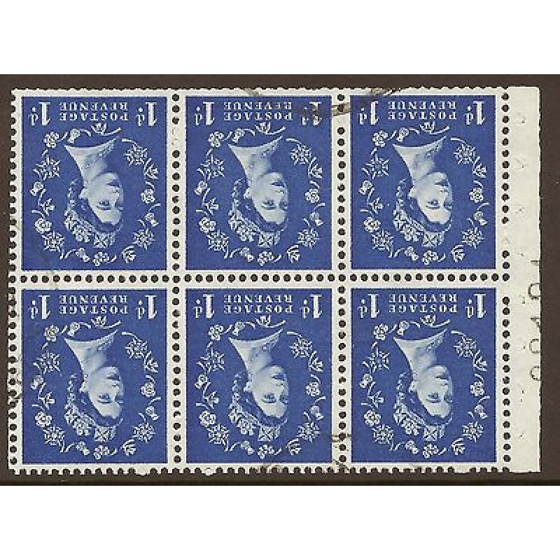 SB30a (ab) 1d Wilding Crowns on Cream variety - spot on d UNMOUNTED MINT MNH