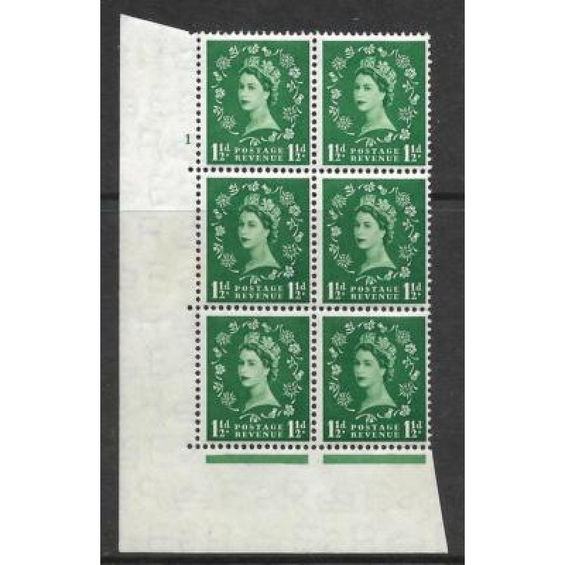 1d Wilding Tudor Wmk Cylinder 1 No Dot perf type A(E I) UNMOUNTED MINT MNH