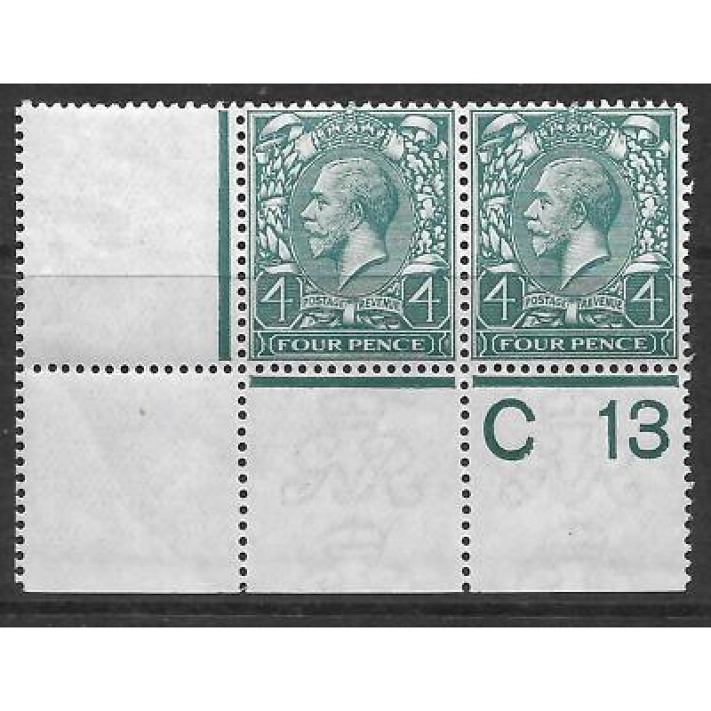 N23(3) 4d Deep Grey Green Royal Cypher control C13 perf UNMOUNTED MINT MNH