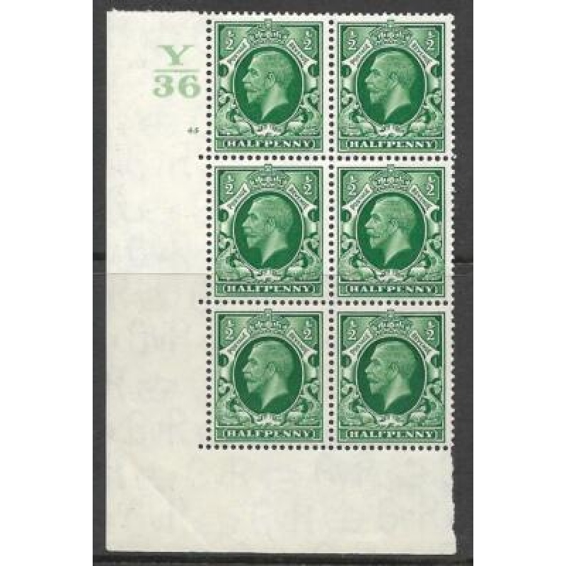 1934 1 2d Photogravure cyl Y36 45 No Dot UNMOUNTED MINT