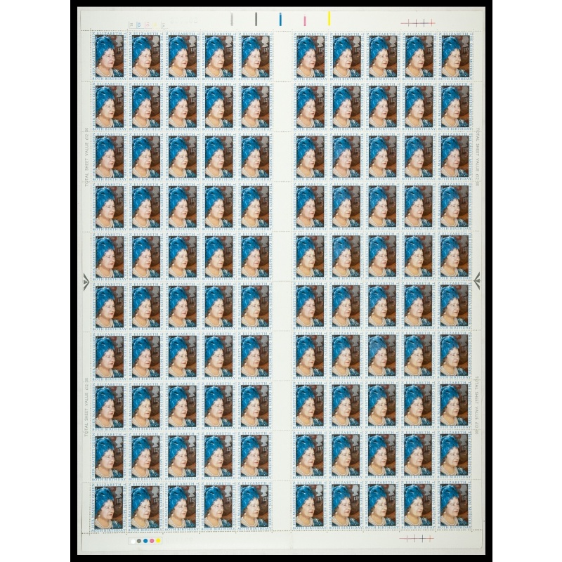 Sg 1129 1980 Queens 80th Birthday 12p in full sheet UNMOUNTED MINT MNH
