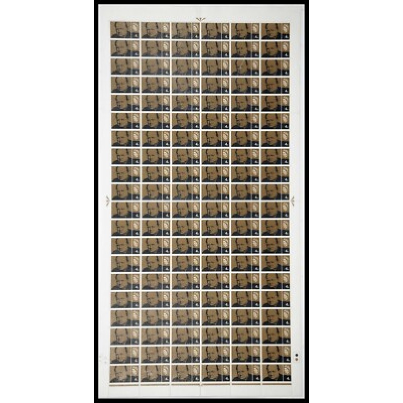 Sg661 1965 4d Churchill Ordinary  full sheet cylinder No Dot UNMOUNTED MINT
