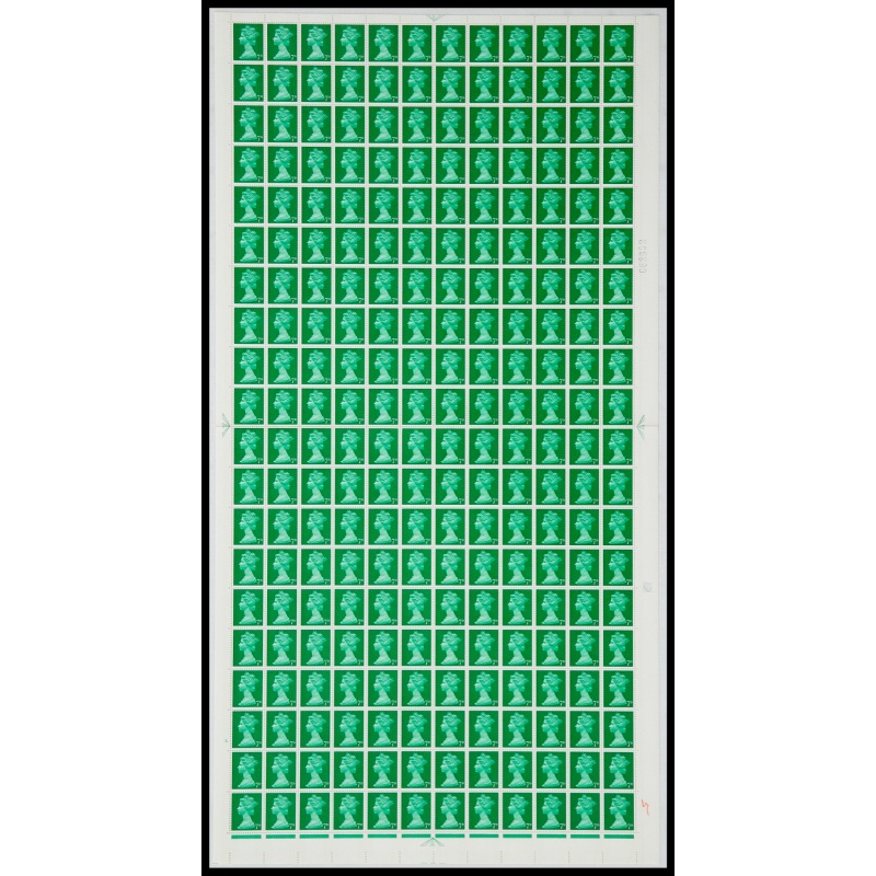 Sg737 7d machin Full Sheet 3 dot UNMOUNTED MINT MNH