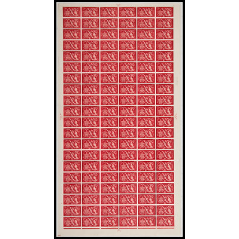 Sg 557 1957 2d 5 Dot Jubilee Jamboree (Scouts) Full sheet UNMOUNTED MINT