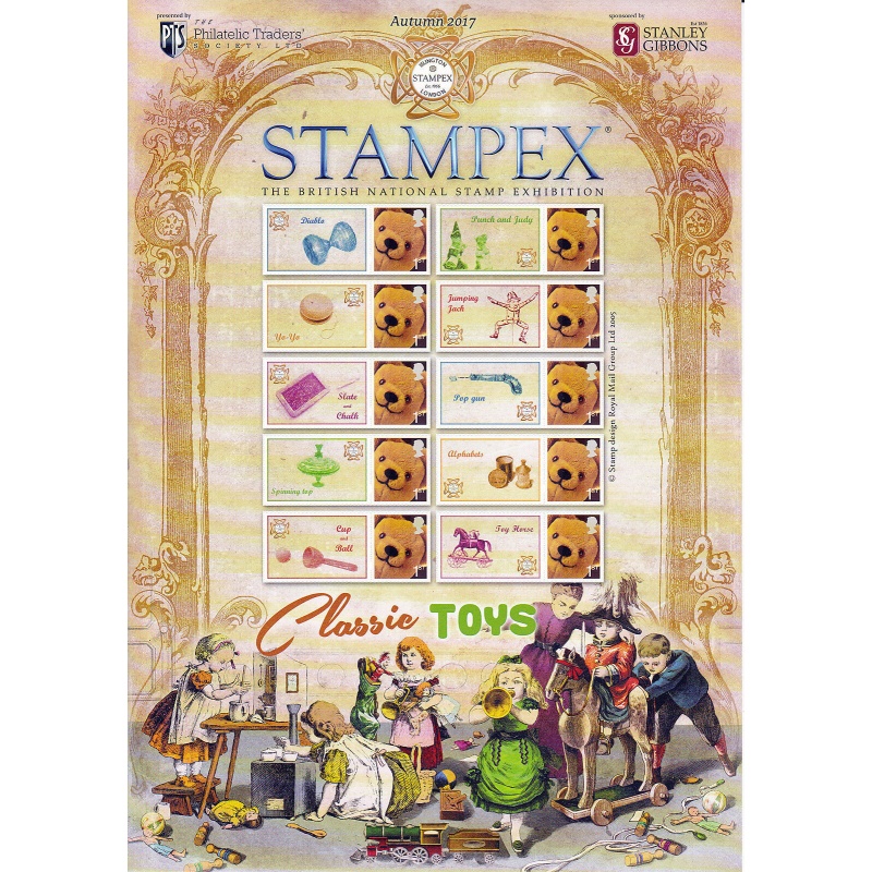 BC-508 stampex 2017 smiler sheet unmounted mint complete