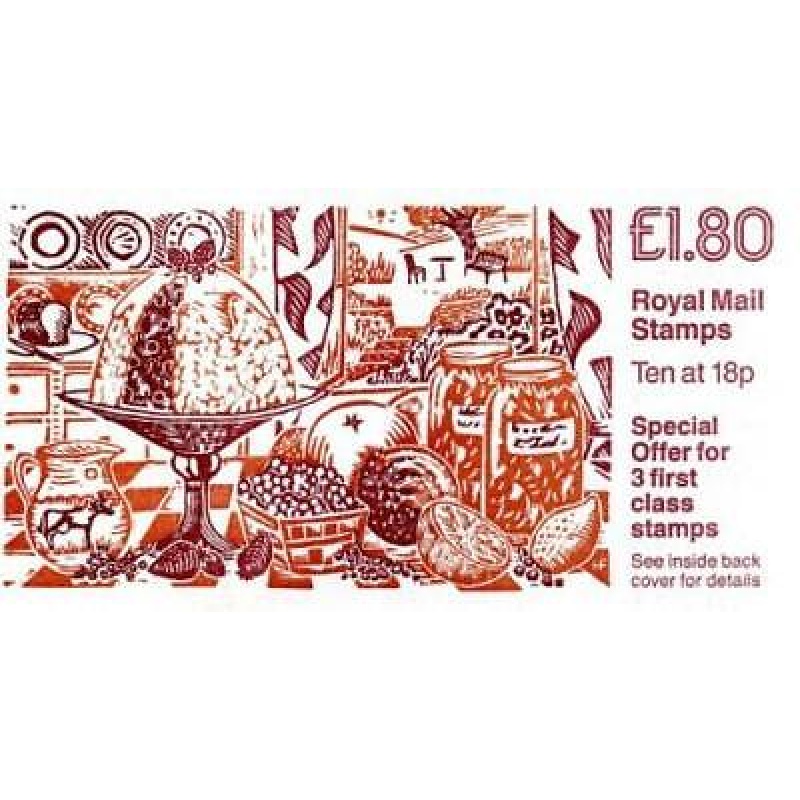 FU7b 1989 Recipe Cards Folded Booklet - Complete - no Cylinder
