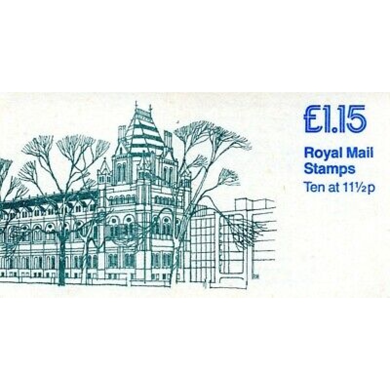 FI3a 1981 Natural History Museum Folded Booklet - good perfs Cylinder B5