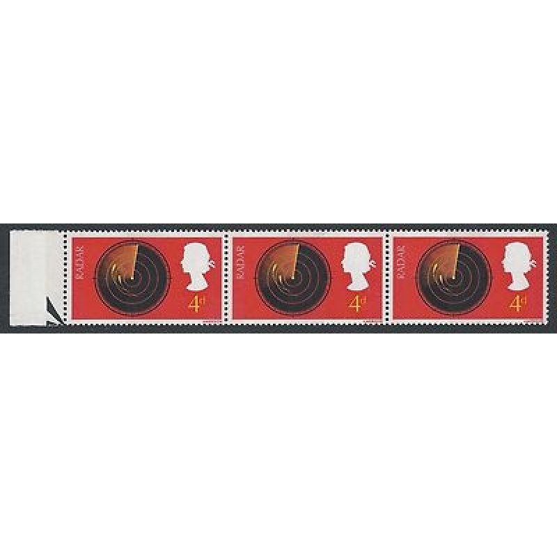 1967 Discovery and Invention 4d - Listed Flaw - Broken Scale - MNH