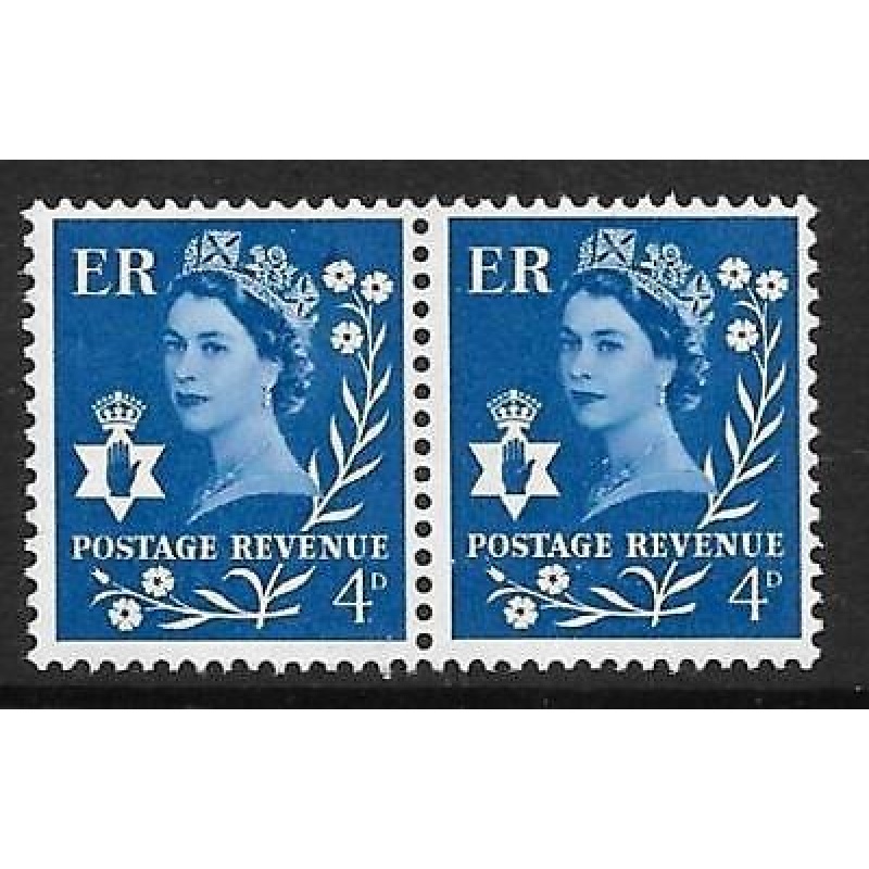 Sg XN5b 4d Northern Ireland with variety - flower flaw UNMOUNTED MINT