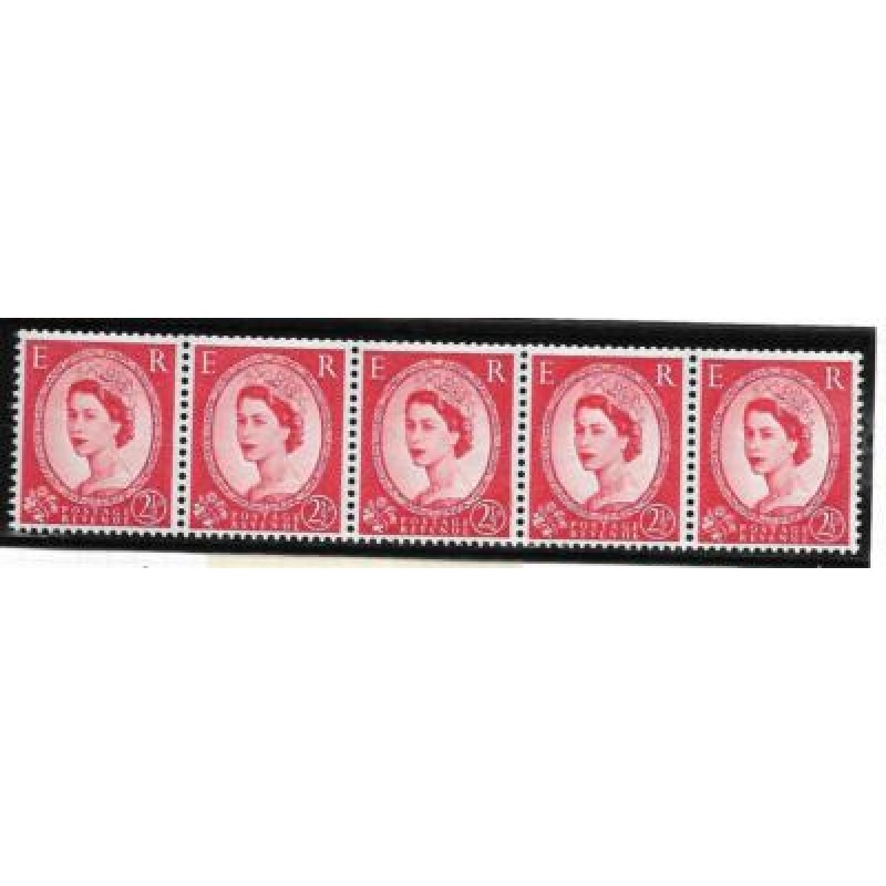 S56bb 2d Wilding Multi Crown listed variety - Frame retouch UNMOUNTED MINT