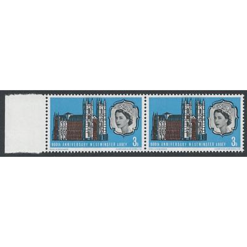 1966 Westminster Abbey 3d (Phos) - Listed Diadem Flaw - MNH
