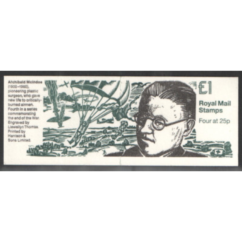 FH39 1995 Commemorating End of War Series #4 - 1 Folded Booklet - Complete