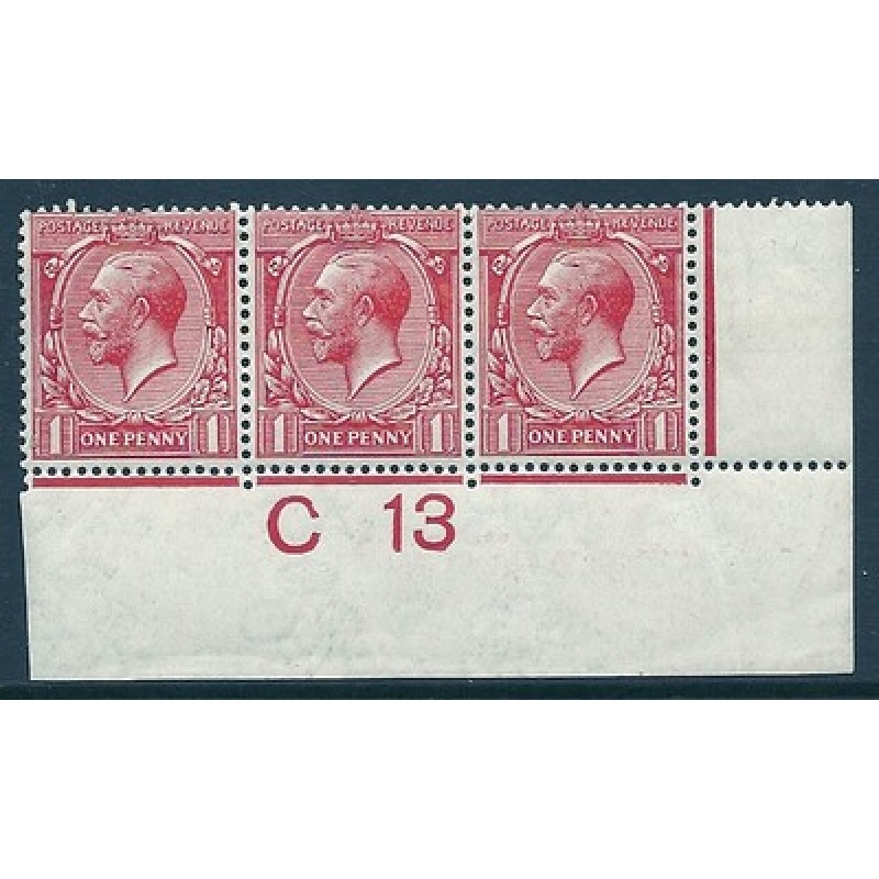 N16(-) 1d Deep Bright Rose Carmine Royal Cypher Hendon Cert MOUNTED MINT