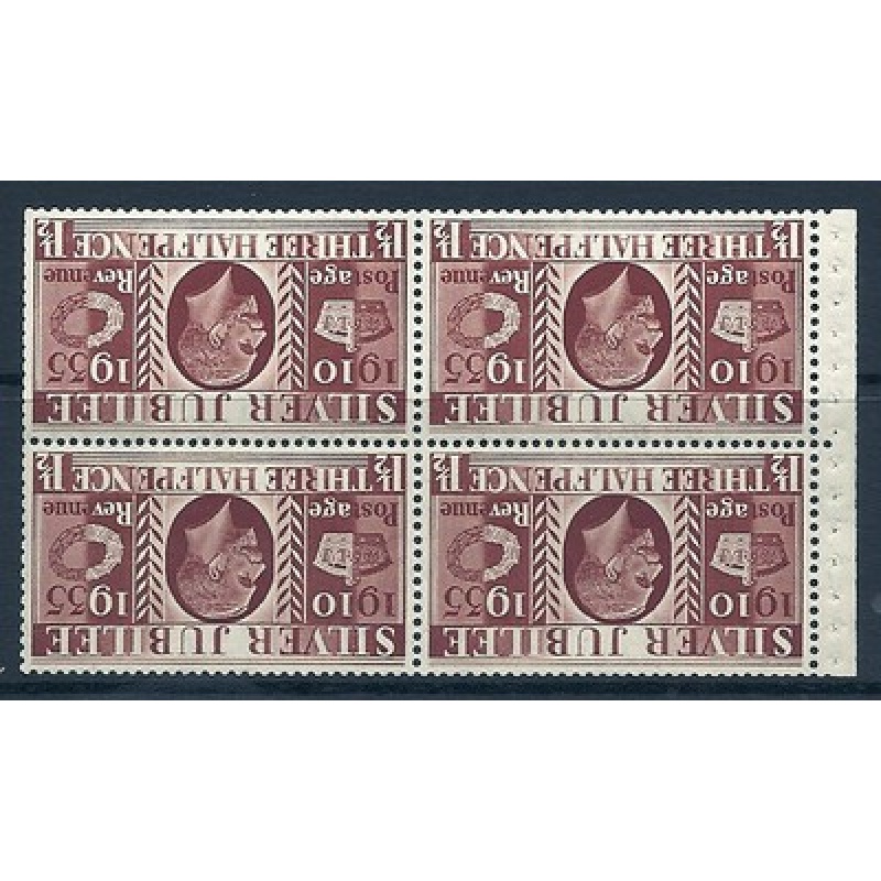 NComB7a 1d booklet pane containing NCom12a x 4 UNMOUNTED MINT MNH