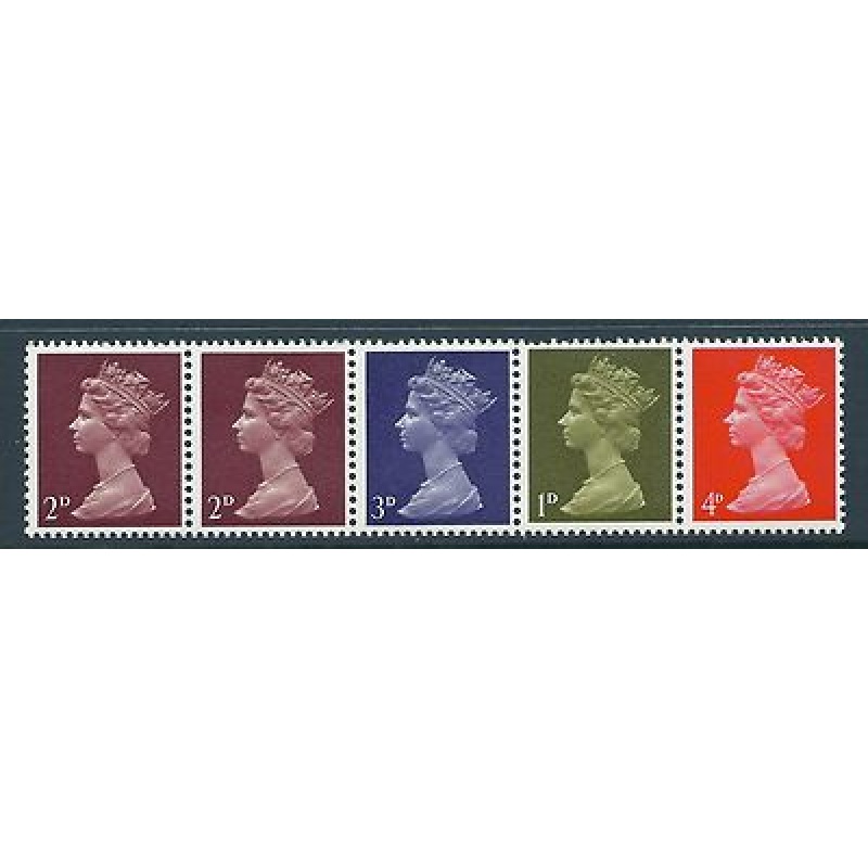 Readers Digest multi value sideways coil strip - UNMOUNTED MINT MNH