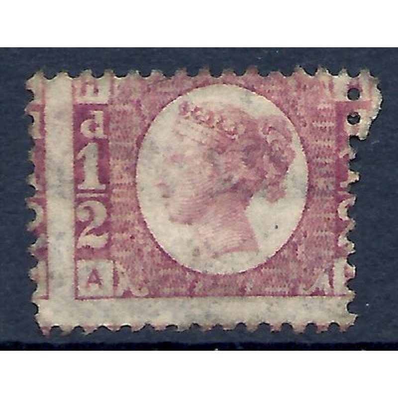 sg48 d Rose Red Plate 12 Lettered A-H MOUNTED MINT - no gum
