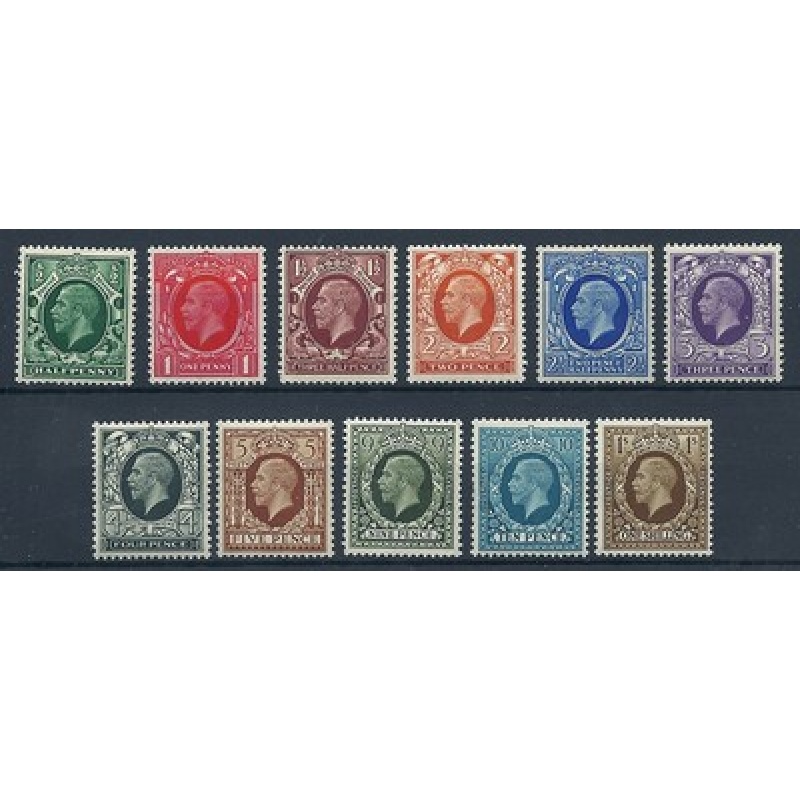 1934-36 Sg 439 - 449 Photogravure set of 11 UNMOUNTED MINT MNH