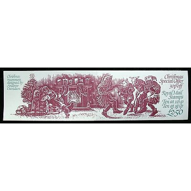 GB FX5 Christmas Mummers Folded booklet Complete - No Cylinder