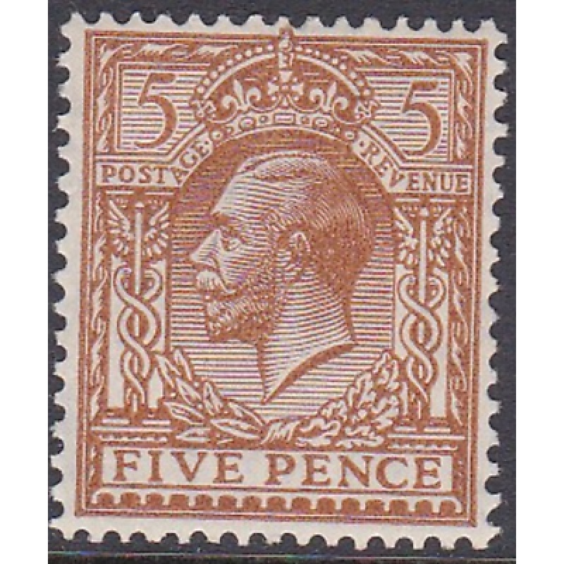 Spec N40(2) 5d Deep Brown Block Cypher UNMOUNTED MINT