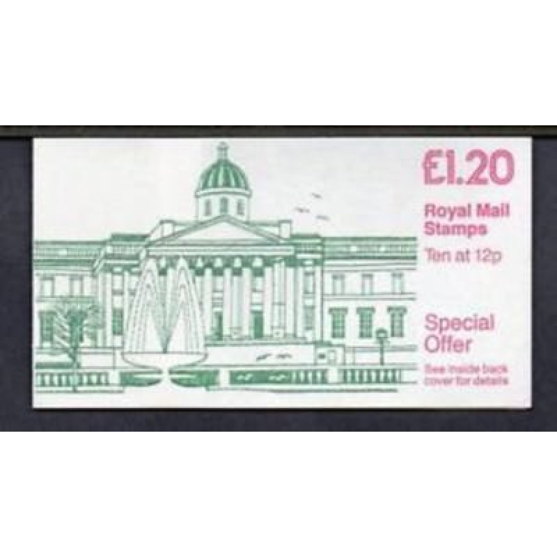 FJ5a 1985 National Gallery - Folded Booklet - good perfs