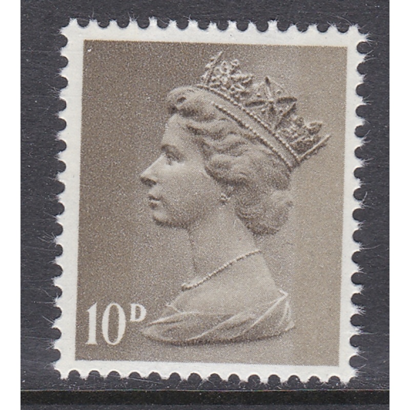 Sg 741a 10d Pre-decimal Machin on Uncoated paper - UNMOUNTED MINT