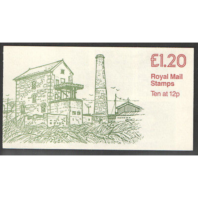 FJ2a 1980 Tin Mines - Folded Booklet - good perfs - Cylinder 4
