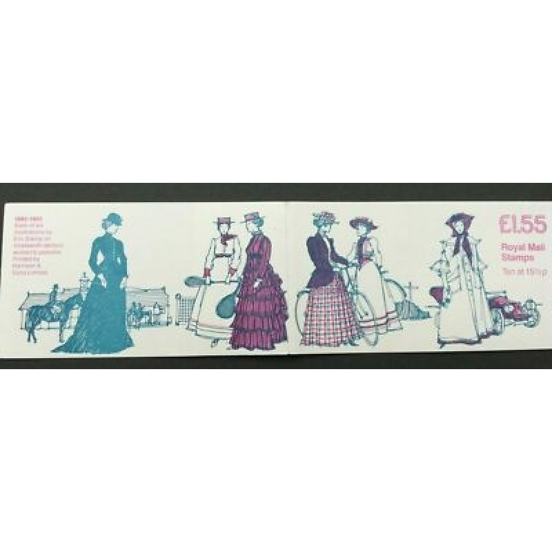 FR3a Womens Costume Series Folded Booklet - good perfs - No Cylinder