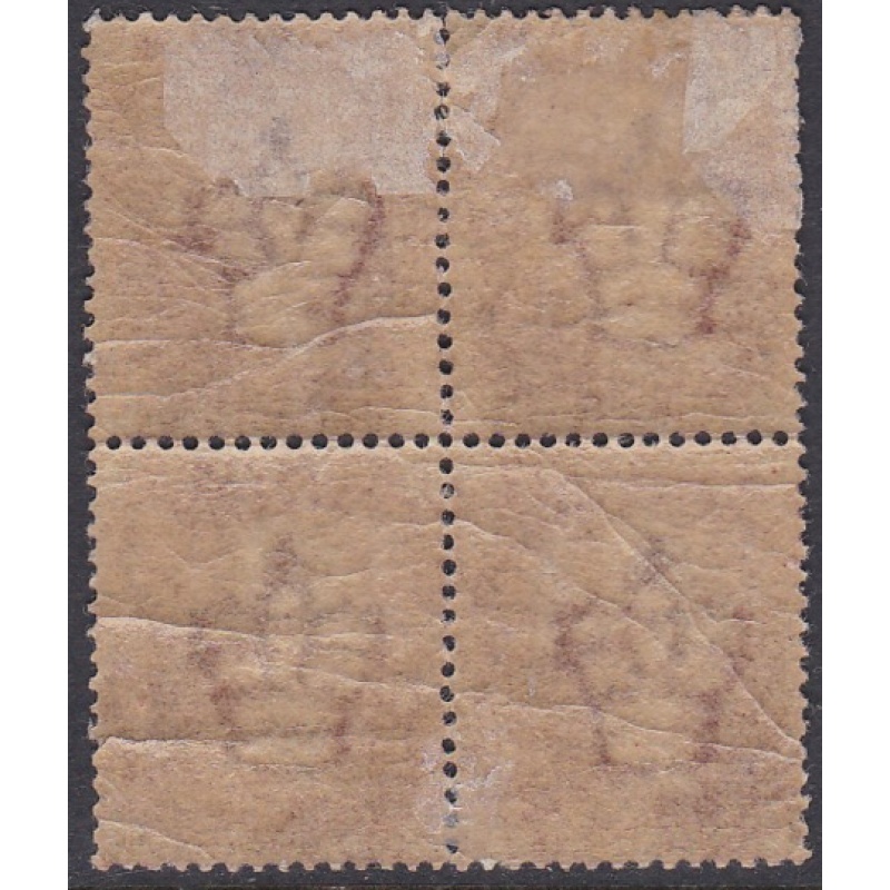 Sg43 1d plate 140 Block of four 2 x M M 2 x UNMOUNTED MINT