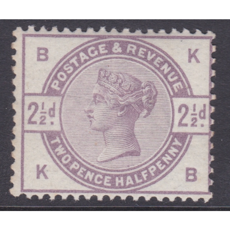 SG190 1883 2d lilac K-B UNMOUNTED MINT
