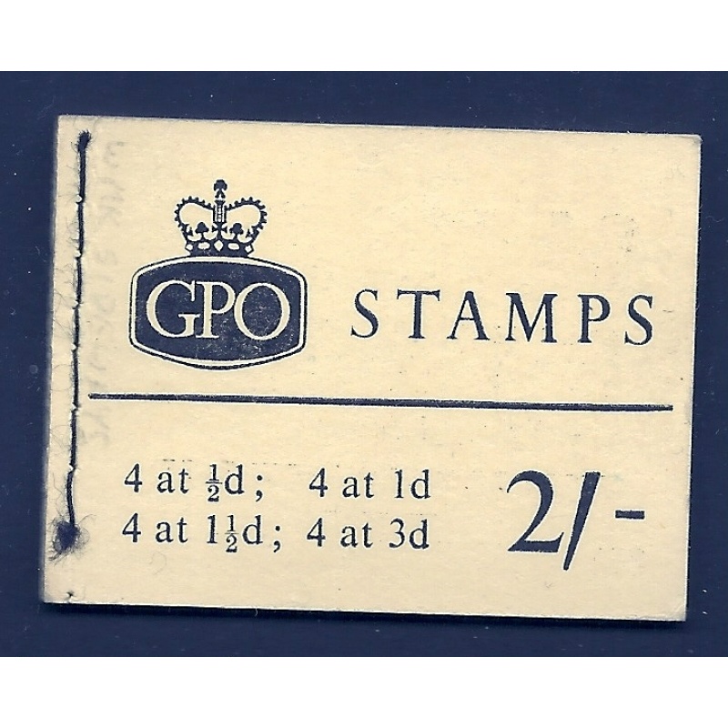 N13 2 - Aug 1963 Wilding GPO Booklet complete with all panes MNH