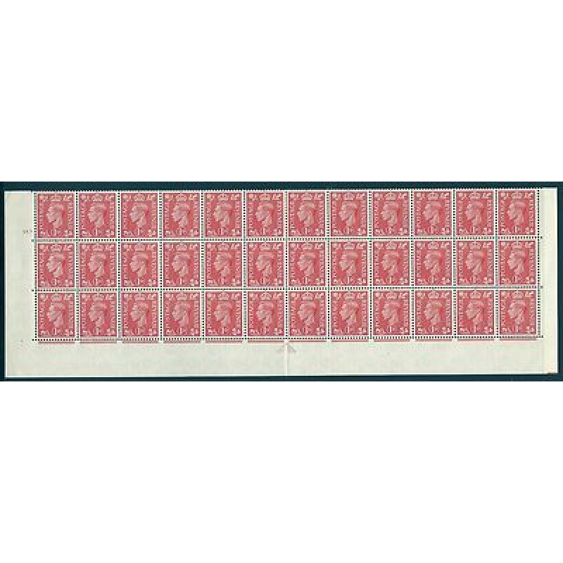 1d Pale scarlet 183 No Dot cylinder block perf 5(E I) UNMOUNTED MINT MNH