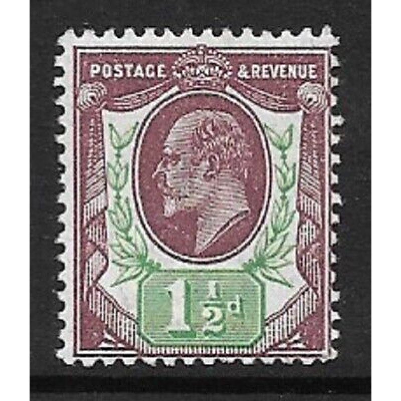 Sg 288 Spec M10(4) 1½d Dull Red Purple & Green Somerset House UNMOUNTED MINT