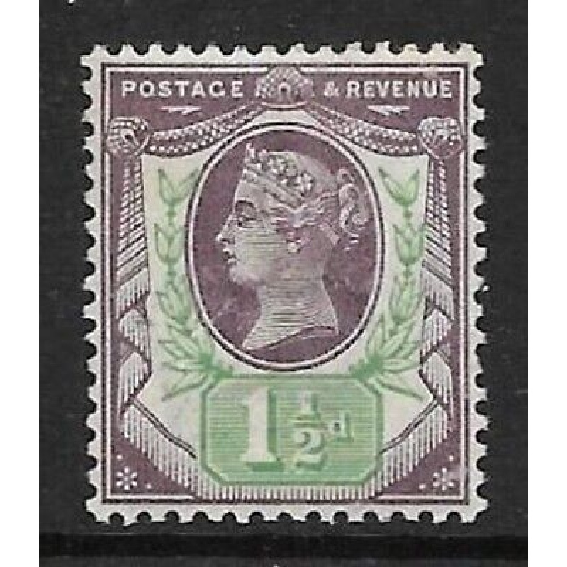 Sg 198 Spec K29(2) 1d Dull Purple  Green Jubilee UNMOUNTED MINT