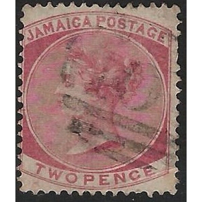 JAMAICA Sg 19 - 2d Rose used
