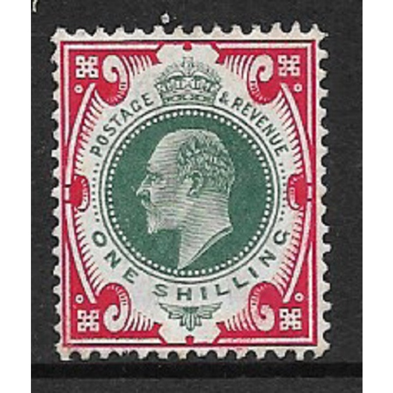 Sg 259 M46(4) 1 - Dp dull Green  Scarlet (c) Somerset House UNMOUNTED MINT MNH