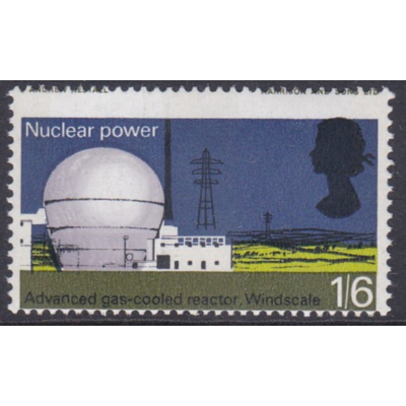 SG 7031966 British Technology 1 6 Huge Perf Shift Unmounted mint MNH